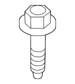 PAF008148 - Electrical: Front Support Upper Bolt for Porsche Image