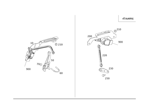 Front Dynamic Headlamp Range Control Closed-Loop Control for 2013 Mercedes-Benz C 250 #0
