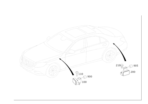 Electric Parts for Chassis Adjustment for 2014 Mercedes-Benz S63 AMG #0