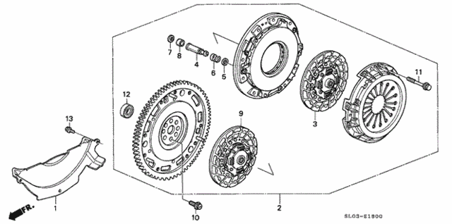 5MT Clutch for 1996 Acura NSX #0