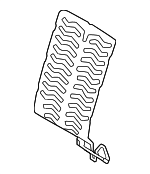 89370CU000 - Body: Seat Back Heater for Genesis: GV60 Image