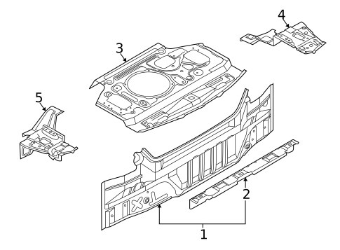 Rear Body for 2003 INFINITI M45 #0