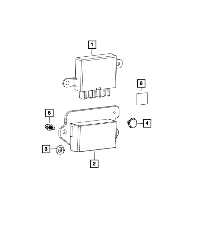 68441031AD - Electrical: Park Assist Module for Mopar Image image