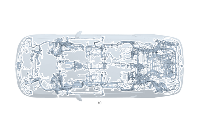 2235405643 - Electrical Equipment and Instruments: Electrical Wiring Harness for Mercedes-Benz: 350SD, Maybach S580, Maybach S680, S500, S580, S580e, S63 AMG E Performance Image image