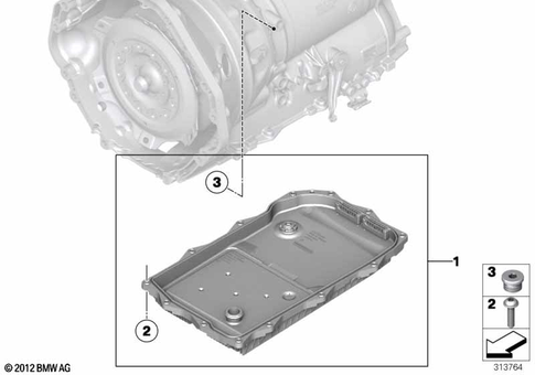 Individual Transmission Parts for 2014 BMW M235iX #4