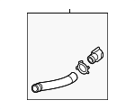 25411GG210 - Belts &amp; Cooling: Radiator Coolant Hose for Kia Image