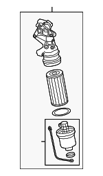 7K115397G - : Oil Filter Housing for Audi: RS3, TT Quattro, TTS Quattro Image
