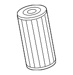 6D115562 - Engine: Oil Filter for Audi: A3, A4, A4 Quattro, RS3, TT, TT Quattro, TT RS Quattro, TTS Quattro Image