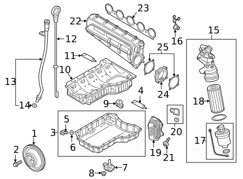 Engine Parts for 2021 Audi TT Quattro #1