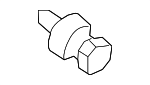 91561TA5A11 - Body: Upper Center Pillar Trim Upper Clip for Honda Image