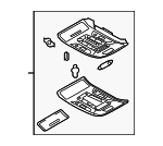 4G0947135G6PS - : Lamp Assembly for Audi: A6, A6 Quattro, A7 Quattro, RS7, S6, S7 Image