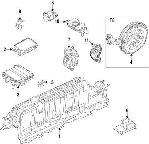 Battery for 2019 Volvo XC90 #1