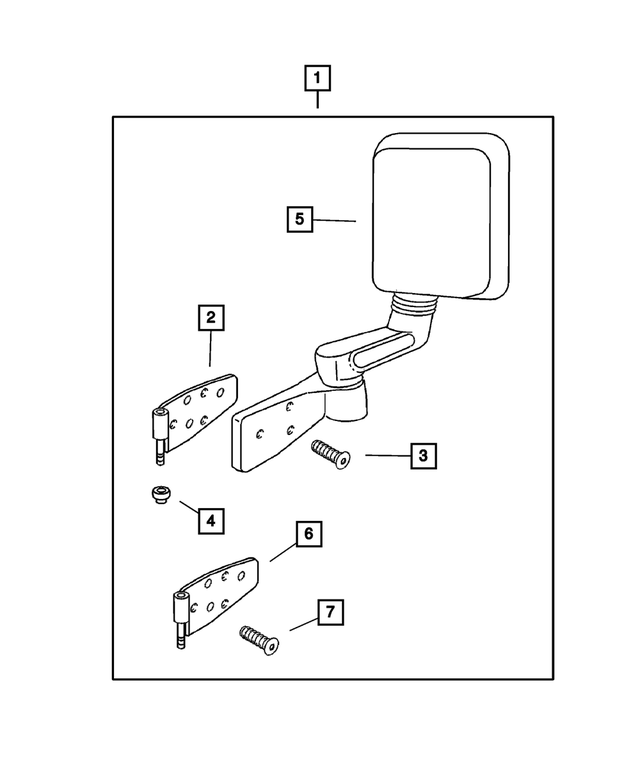 6036593AA - Mopar Accessories - Component Parts: Tapping Flange Head Screw for Mopar Image