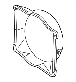 52027864 - Cooling System: Shroud for Dodge: B150, B1500, B250, B2500, B350, B3500 Image