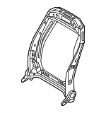 52107911660 - Body: Seat Back Frame for BMW Image