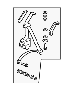 4828TK6A01ZA - Electrical: Outer Belt Assembly for Honda: Fit Image