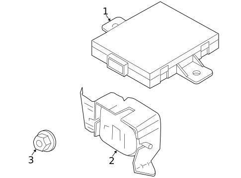 Anti-Theft Components for 2010 Volvo C70 #0
