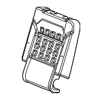 84933119 - Body: Seat Back Pad for Chevrolet: Suburban, Tahoe | GMC: Yukon, Yukon XL Image