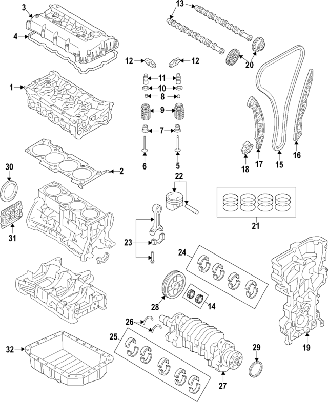 241002E004 - : Camshaft for Hyundai Image