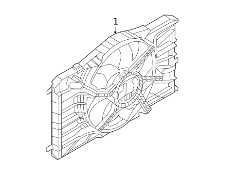 Cooling Fan for 2025 Ford Mustang Mach-E #0