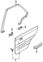8290061A00 - Body: Door Trim Panel for Nissan Image