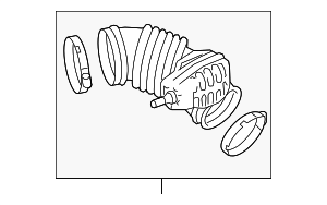 2013-2017 GM Air Cleaner Outlet Duct 22880664 GM | GMPartsDirect.com