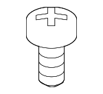 998330408 - Fuel System: Mount Plate Screw for Mazda Image