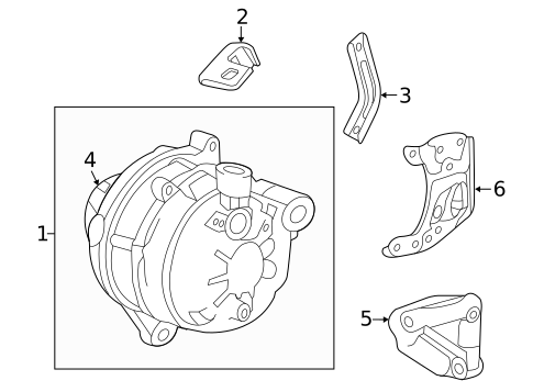 Alternator for 2013 Acura ILX #0