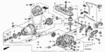 40120P6R003 - Chassis: MAGNET, RR. DIFFERENTIAL for Honda Image