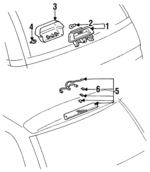 8157028140B0 - Electrical: Stop Lamp Assembly for Toyota: Previa Image