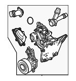11519453668 - Cooling System: Water Pump Housing for BMW: 550e xDrive, 750e xDrive, X5 Image