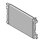 8W0121251AK - Cooling System: Radiator for Audi: A4, A4 allroad, A4 Quattro, A5 Quattro, A5 Sportback, A6 Quattro, Q7 Image