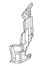 8W0121284BS - : Outer Duct for Audi: A4, A4 allroad, A4 Quattro Image