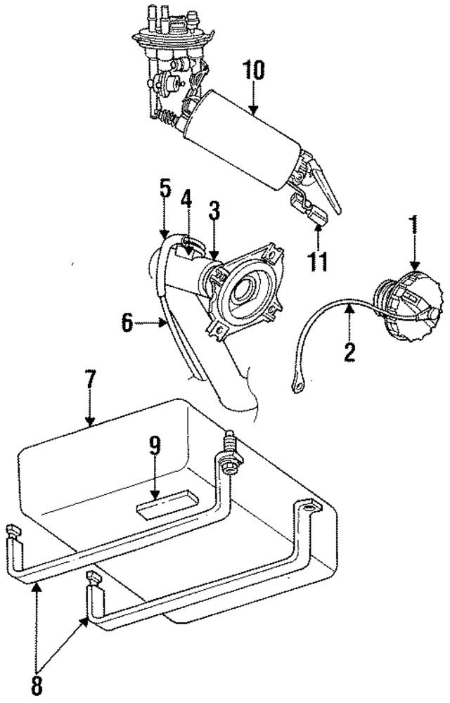 4279144 - Fuel System: Filler Cap Strap for Mopar Image