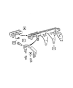 68001748AA - Mercedes Benz Manual Transmission 6 Speed: Shift Rail Guide Plate, Front for Mopar Image