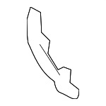 74482TK4A01 - Body: Adapter Cover for Acura Image