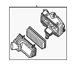 16500JA00A - : Air Cleaner Assembly for Nissan: Altima Image