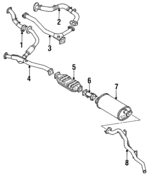 8970150041 - : Intermediate Pipe for Isuzu Image