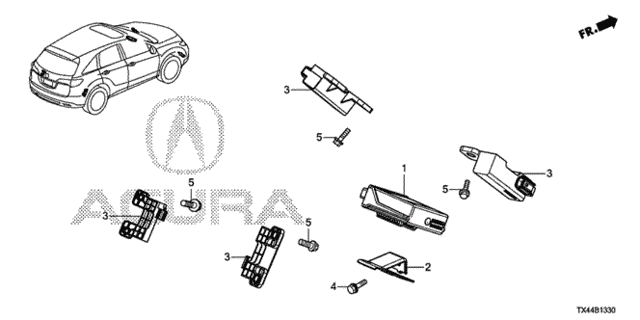 TPMS Unit for 2013 Acura RDX #0