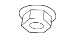 11546377 - Suspension: Diagonal Brace Nut for GM Image