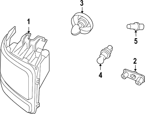 Bulbs - Chassis for 2008 Dodge Nitro #0