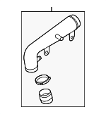 6F129654 - : Intake Hose for Audi: TTS Quattro Image