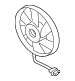 8E0959455K - Cooling System: Fan Blade for Audi: A4, A4 Quattro, S4 Image