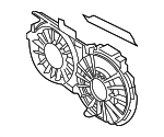 8E0121207F - Cooling System: Fan Shroud for Audi: A4, A4 Quattro Image