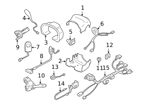 Anti-Theft Components for 2004 Cadillac DeVille #0