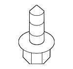 9046709240 - Body: Headliner Clip for Lexus: ES250, ES300h, ES350, IS200t, IS250, IS300, IS350, IS500, LC500, LC500h, LS500, LS500h, NX200t, NX300, NX300h, RC F, RC200t, RC300, RC350, RX350, RX350L, RX450h, RX450hL, UX200, UX250h, UX300h Image