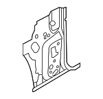 4G0802126TA - Body: Pillar for Audi: A6, A6 Quattro, A7 Quattro, RS7, S6, S7 Image