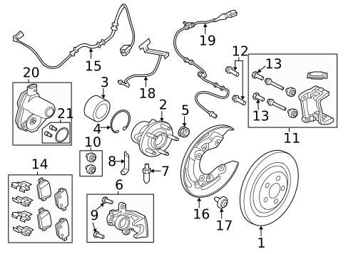 Brake Components for 2020 Jaguar F-Type #6