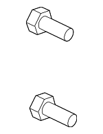 C2C29162 - Brakes: Disc Brake Caliper Pin for Jaguar: F-Type, Super V8, Vanden Plas, XF, XFR, XFR-S, XJ, XJ8, XJR, XJR575, XK, XKR, XKR-S Image