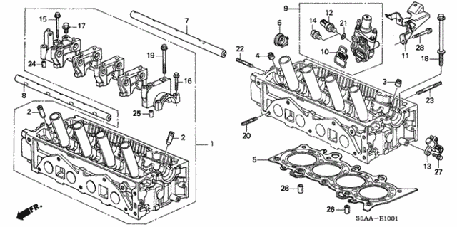 Cylinder Head (VTEC) for 2004 Honda Civic #0